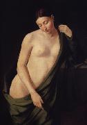 Wojciech Stattler Nude study of a woman USA oil painting artist